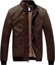 Load image into Gallery viewer, Men's Aviators Bomber Leather Jacket