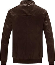 Load image into Gallery viewer, Men's Aviators Bomber Leather Jacket
