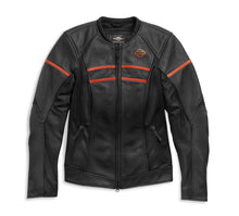 Load image into Gallery viewer, Women's H-D Brawler Leather Jacket