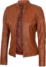 Load image into Gallery viewer, Stylish Real Lambskin Leather Jackets for Women