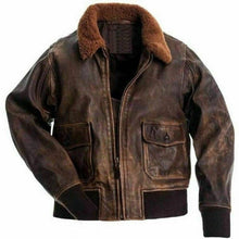 Load image into Gallery viewer, Aviator Distressed Jacket
