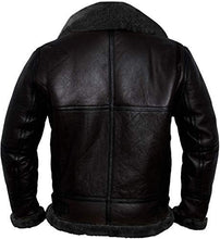Load image into Gallery viewer, Men Aviator Jacket Winter Black
