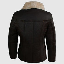 Load image into Gallery viewer, Women Leather Jacket winter fur coat
