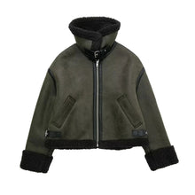 Load image into Gallery viewer, Fur Leather Jacket For Ladies
