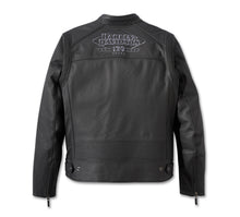 Load image into Gallery viewer, Harley Davidson Men's 120th Anniversary Revelry Leather Jacket
