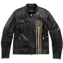 Load image into Gallery viewer, Mens HD Screaming Eagle Motorcycle Motorbike Cowhide Leather Jacket Genuine CE

