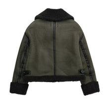 Load image into Gallery viewer, Fur Leather Jacket For Ladies

