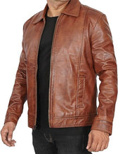 Load image into Gallery viewer, Classic Style Premium Leather Jacket for Men

