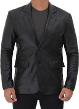 Load image into Gallery viewer, Premium Men's Leather Blazer Coat Jackets
