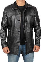Load image into Gallery viewer, Leather Jacket Men is A Timeless Stylish Outerwear Jacket
