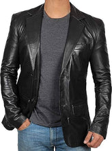 Load image into Gallery viewer, Leather Blazer For Men Lambskin Casual Men's Leather Jacket Coats
