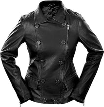 Load image into Gallery viewer, Black Leather Blazer
