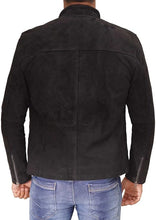 Load image into Gallery viewer, Brown Suede Jacket Men
