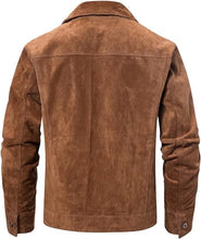 Load image into Gallery viewer, Men's Suede Leather Jacket
