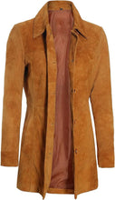 Load image into Gallery viewer, Suede Long Coats For Women
