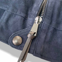 Load image into Gallery viewer, Women's Suede Bomber Jacket
