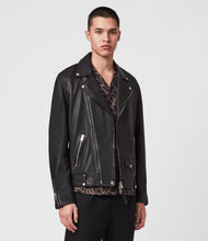 Load image into Gallery viewer, MILO LEATHER BIKER JACKET
