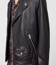 Load image into Gallery viewer, MILO LEATHER BIKER JACKET
