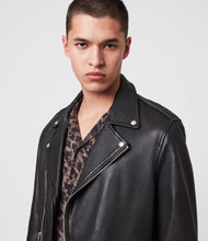 Load image into Gallery viewer, MILO LEATHER BIKER JACKET
