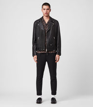 Load image into Gallery viewer, MILO LEATHER BIKER JACKET
