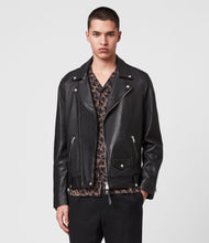 Load image into Gallery viewer, MILO LEATHER BIKER JACKET
