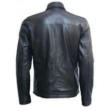 Load image into Gallery viewer, Classic Black Leather Motorcycle Jacket
