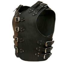 Load image into Gallery viewer, leather vest For mens
